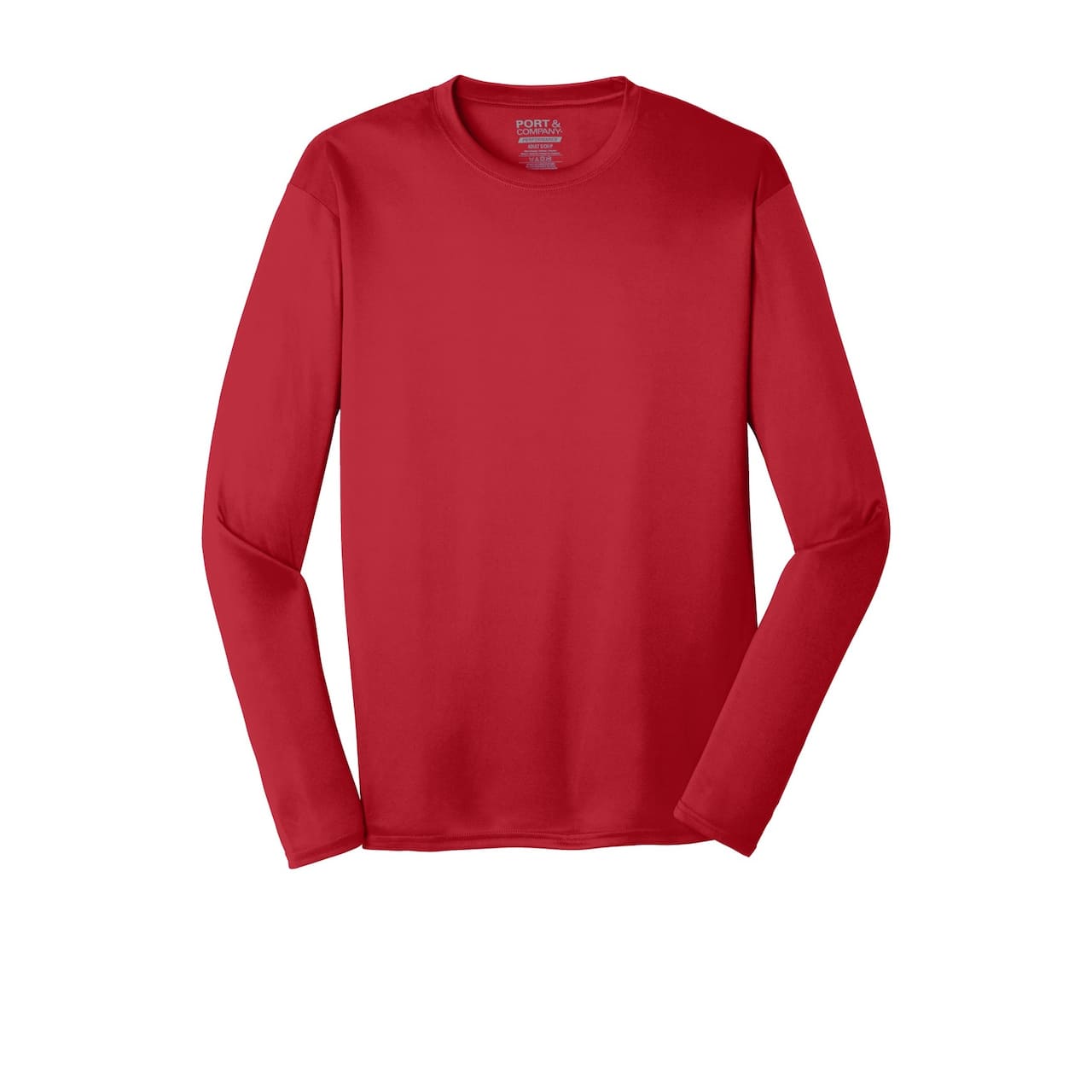 Port & Company® Long Sleeve Performance Men's Tee
